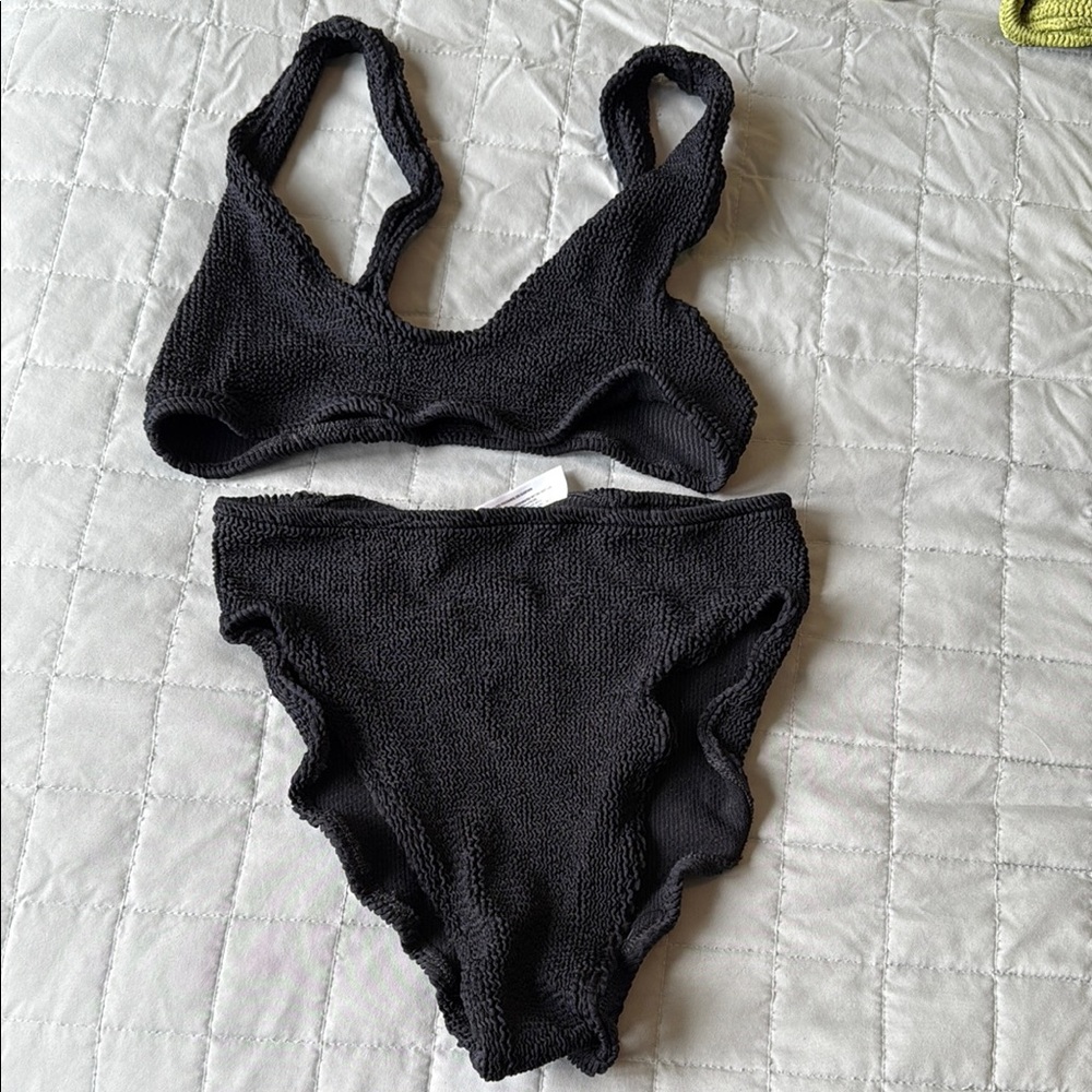 Youswim Eva High Waist Two-Piece Black Stretch I